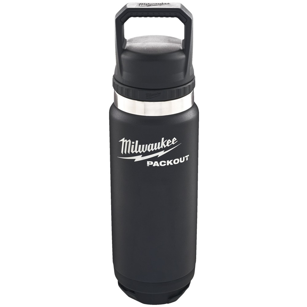 Термос черный Milwaukee PACKOUT™ CHUG LID 710 мл