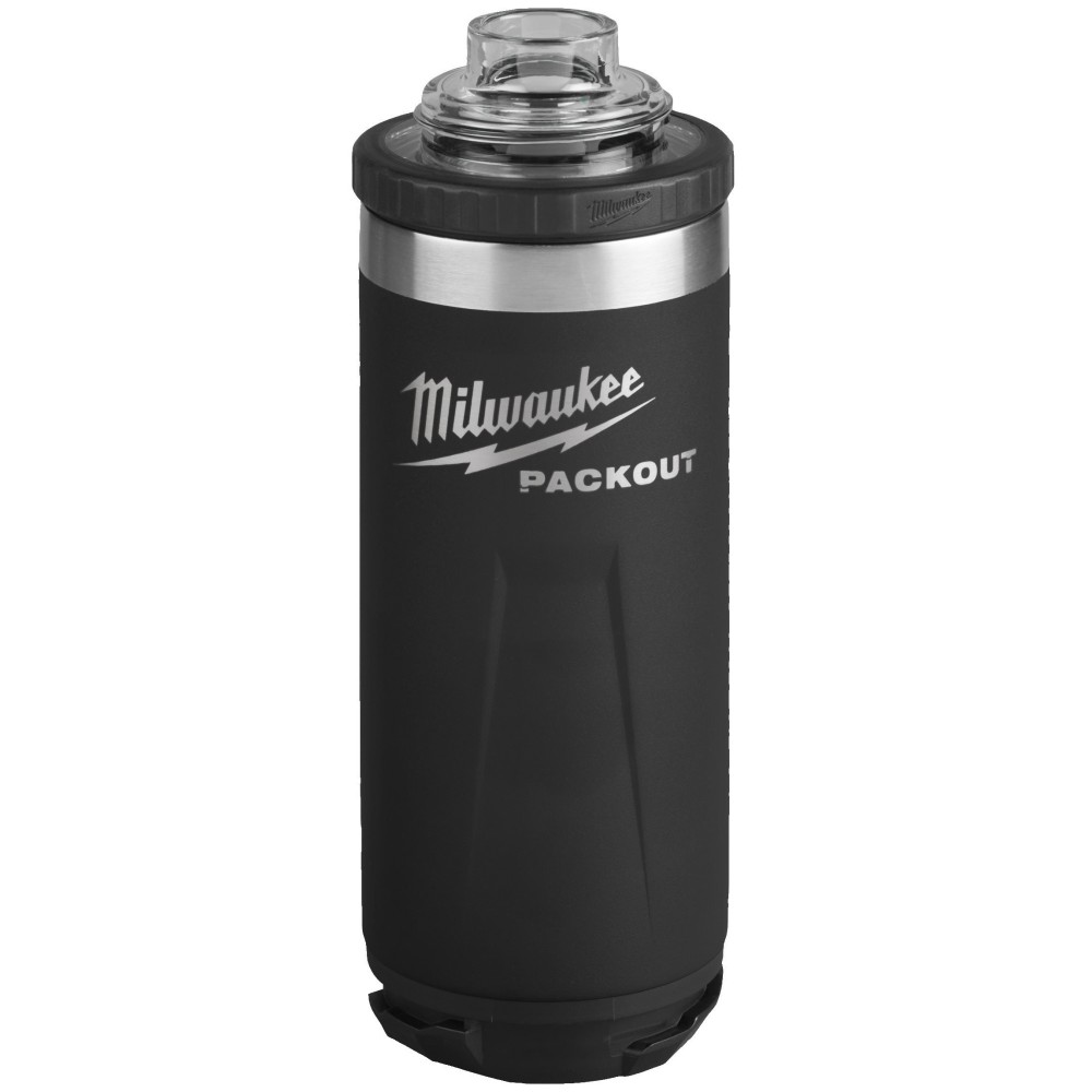 Термос черный Milwaukee PACKOUT™ CHUG LID 710 мл