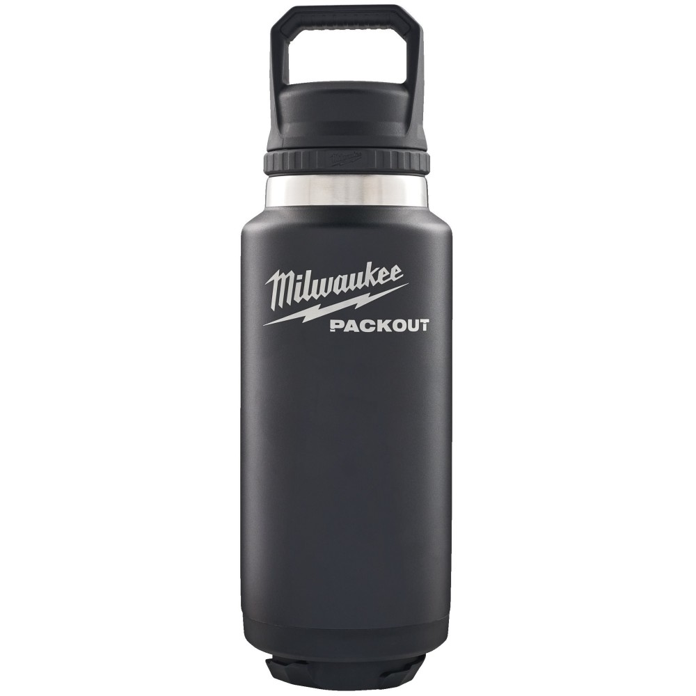 Термос черный Milwaukee PACKOUT™ CHUG LID 1065 мл