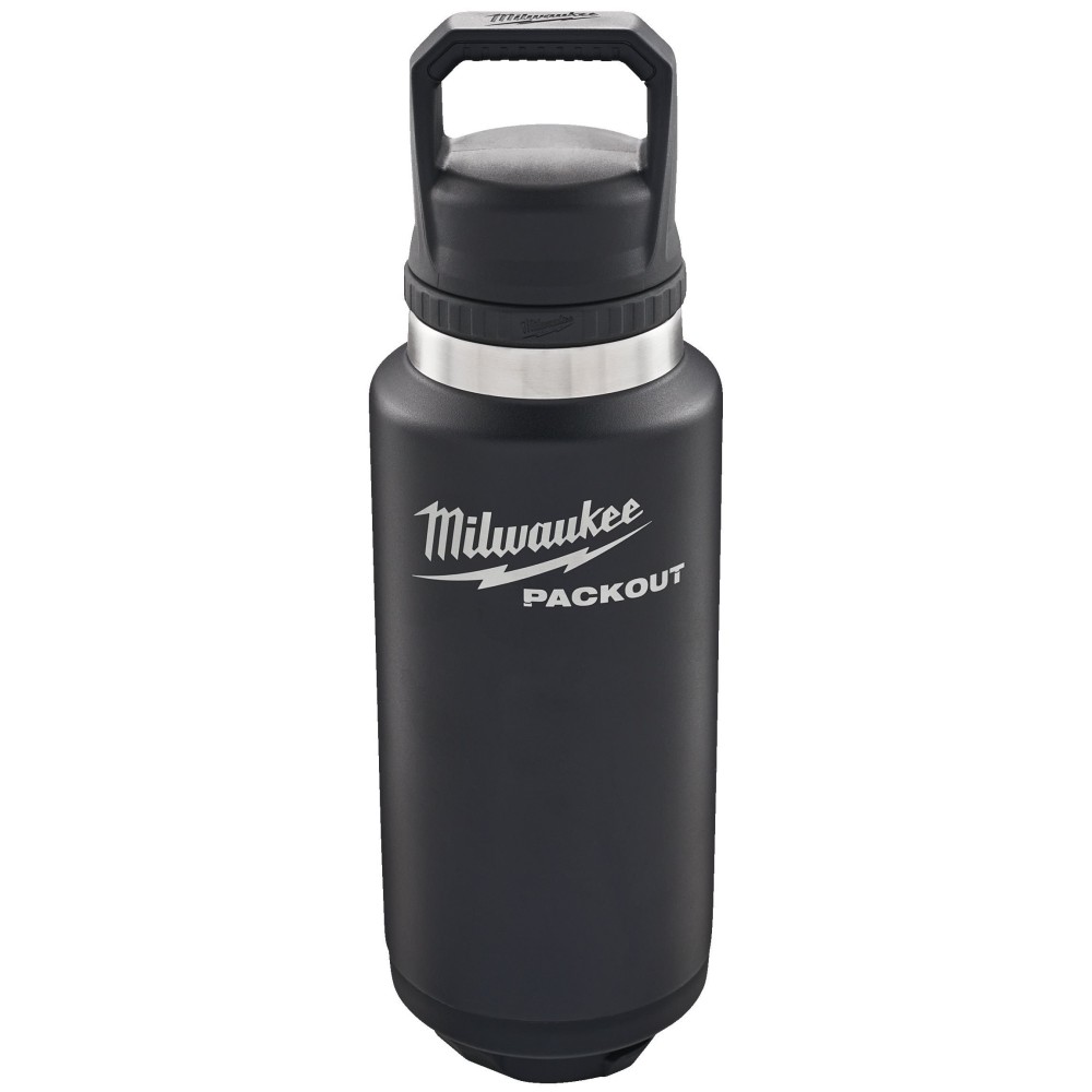 Термос черный Milwaukee PACKOUT™ CHUG LID 1065 мл