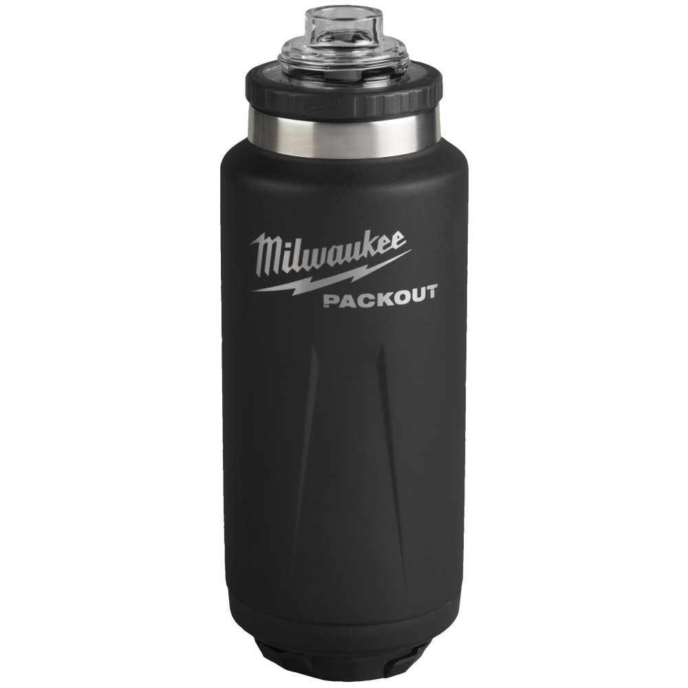 Термос черный Milwaukee PACKOUT™ CHUG LID 1065 мл