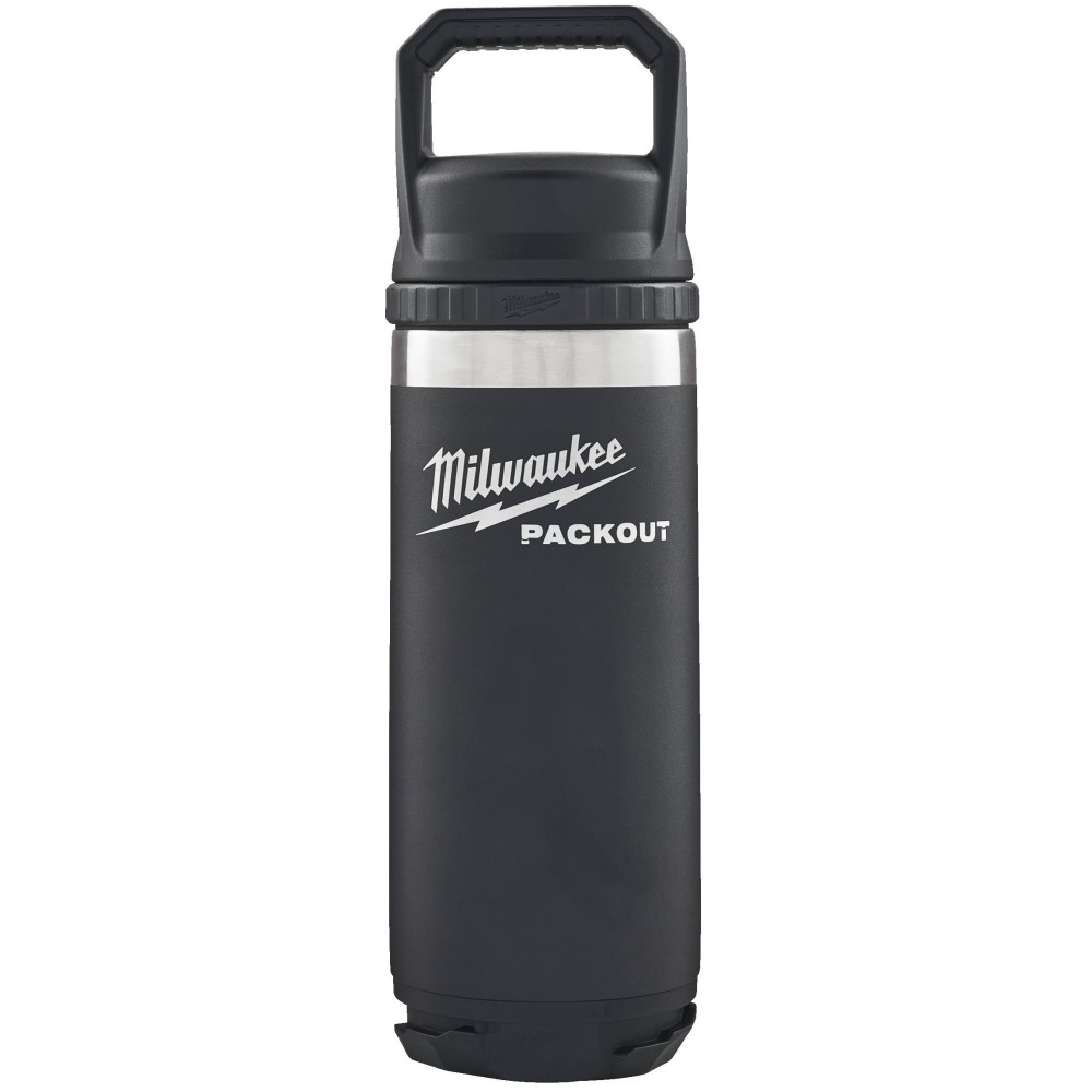 Термос черный  Milwaukee PACKOUT™ CHUG LID 532 мл