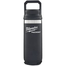 Термос черный  Milwaukee PACKOUT™ CHUG LID 532 мл