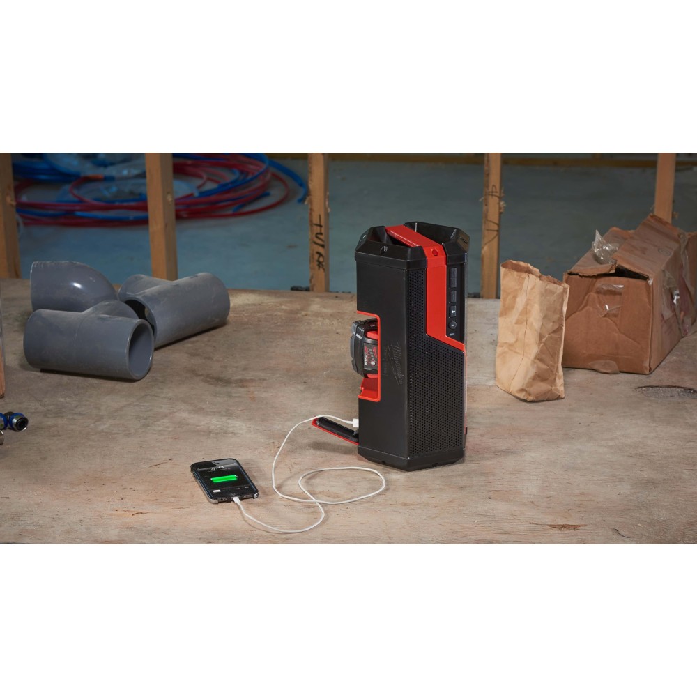 Аккумуляторный динамик беспроводной с Bluetooth® Milwaukee M12-18 JSSP-0