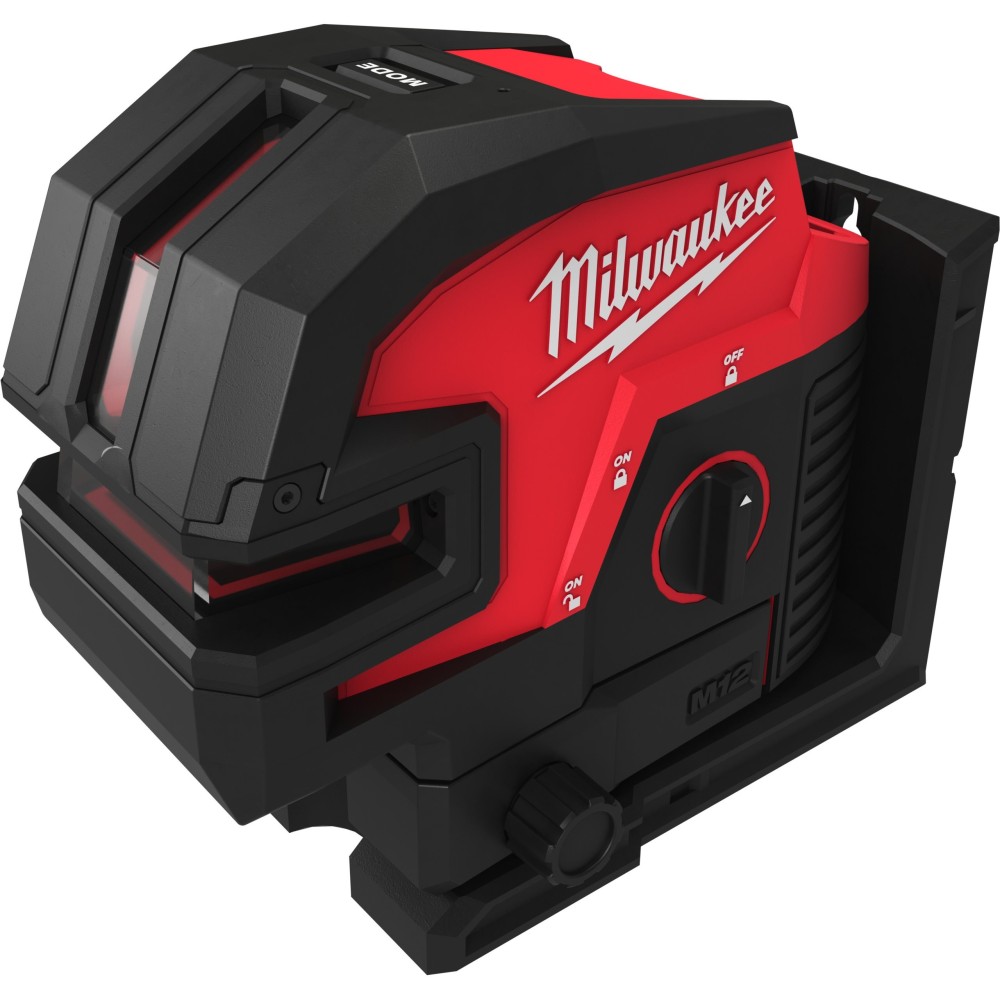 Аккумуляторный лазерный нивелир 4 точечный Milwaukee M12 CLL4P-0C