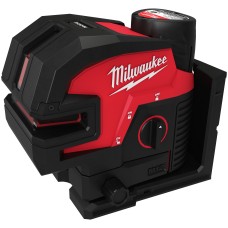 Аккумуляторный лазерный нивелир 4 точечный Milwaukee M12 CLL4P-301C