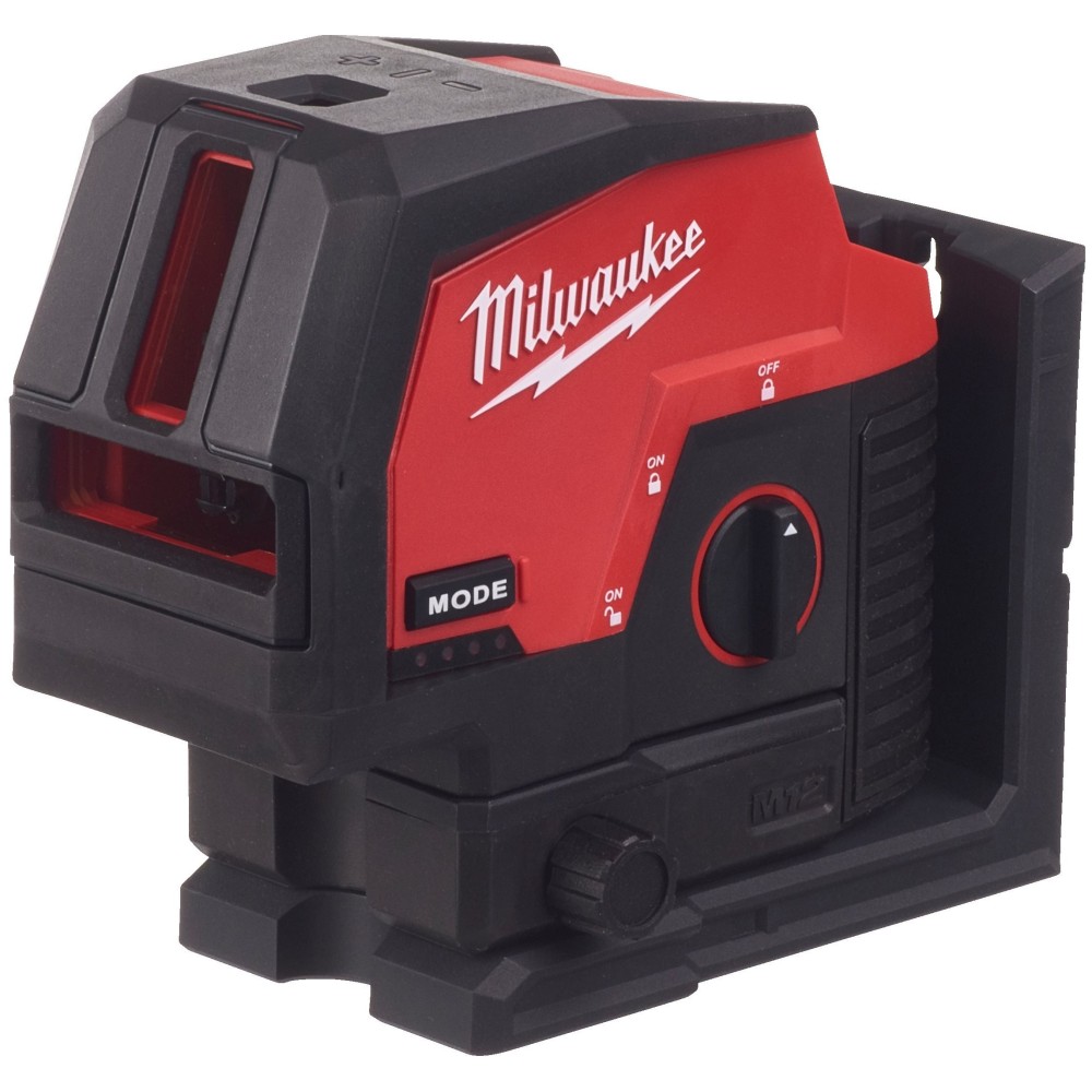 Аккумуляторный линейно-точечный лазерный нивелир Milwaukee M12 CLLP-0C