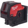 Аккумуляторный линейно-точечный лазерный нивелир Milwaukee M12 CLLP-0C