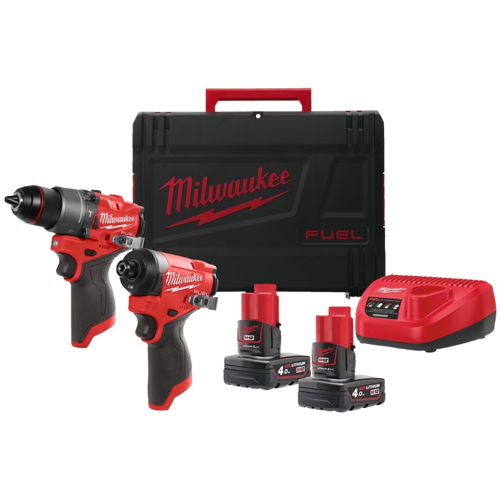 Набор инструментов Milwaukee M12 FUEL FPP2A2-402X