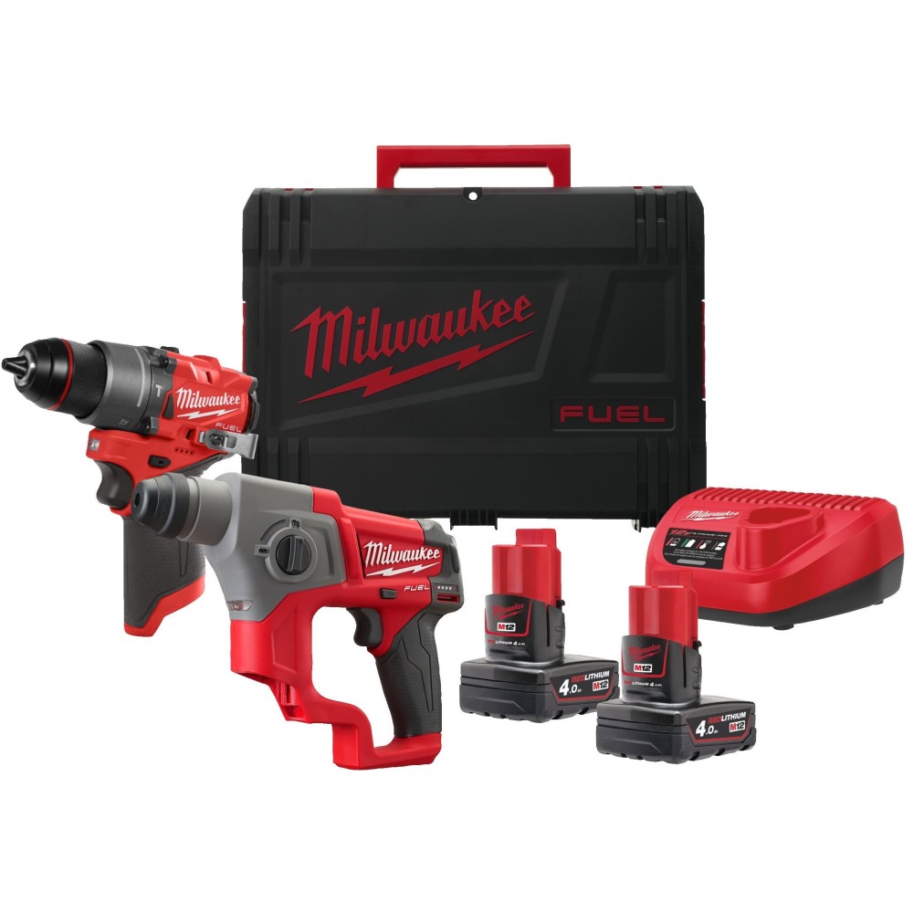 Набор инструментов Milwaukee M12 FUEL FPP2F2-402X