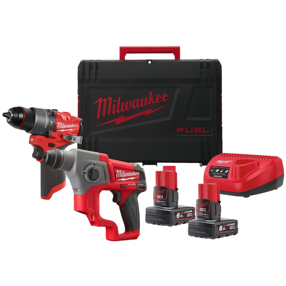 Набор инструментов Milwaukee M12 FUEL FPP2F2-602X