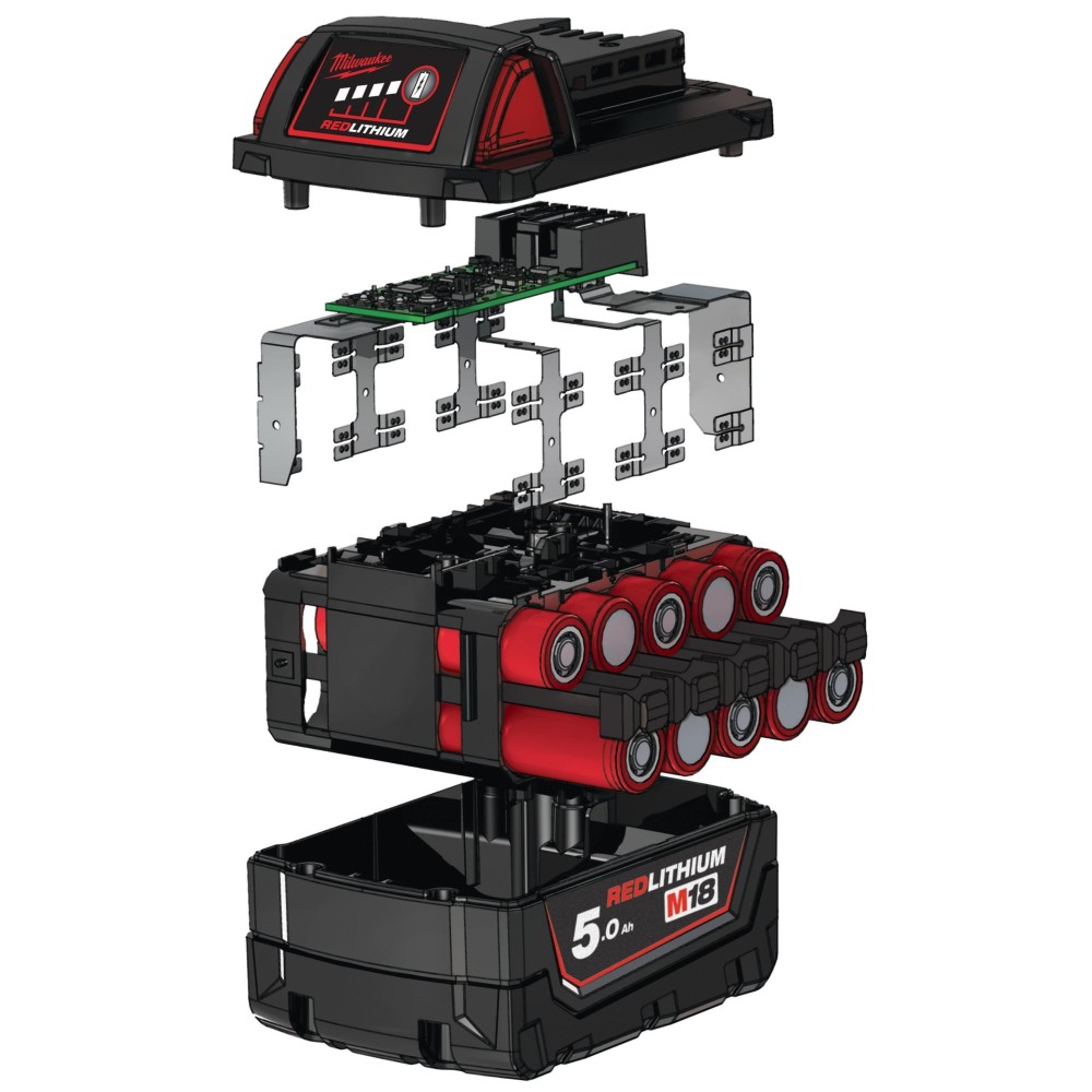 Комплект аккумулятор и зарядное устройство Milwaukee M18 NRG-502