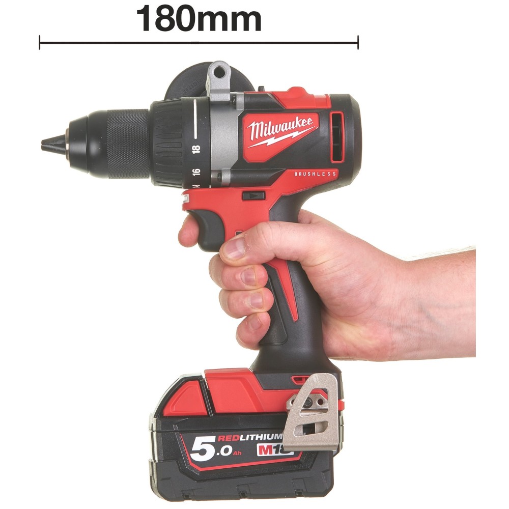 Аккумуляторная дрель-шуруповерт Milwaukee M18 BLDD2-502X