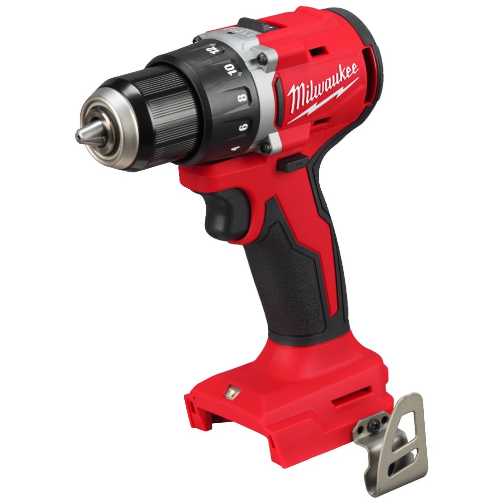 Аккумуляторная компактная дрель-шуруповерт Milwaukee M18 BLDDRC-0