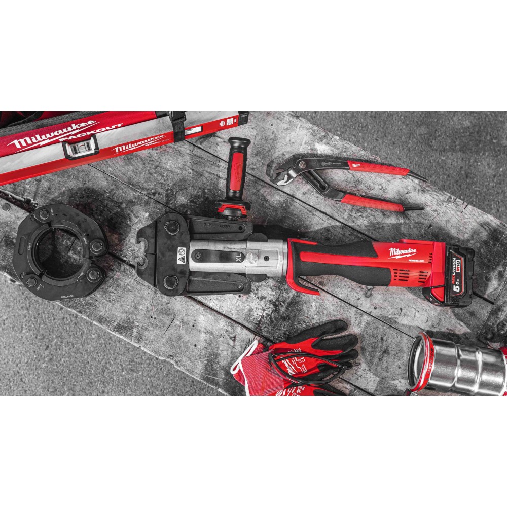 Аккумуляторный гидравлический инструмент для обжима труб Milwaukee M18 BLHPTXL-0C