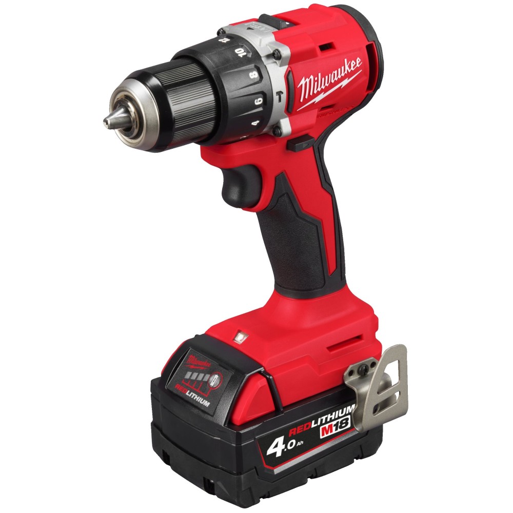 Аккумуляторная ударная дрель-шуруповерт Milwaukee M18 BLPDRC-402C