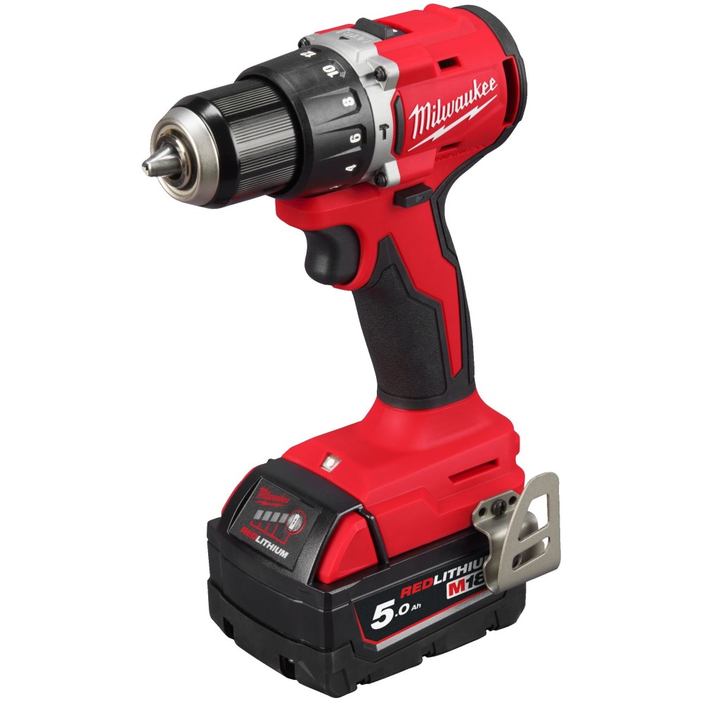 Аккумуляторная ударная дрель-шуруповерт Milwaukee M18 BLPDRC-502C