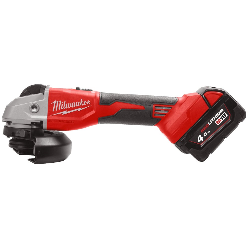 Аккумуляторная угловая шлифовальная машина Milwaukee M18 BLSAG125X-402X