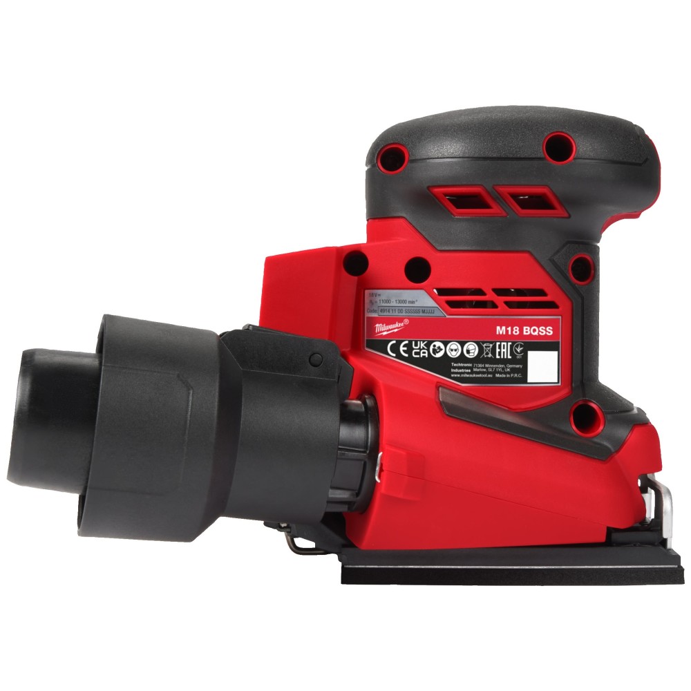 Аккумуляторная виброшлифовальная машина Milwaukee M18 BQSS-0