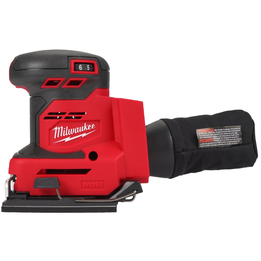 Аккумуляторная виброшлифовальная машина Milwaukee M18 BQSS-0