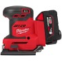 Аккумуляторная виброшлифовальная  машина Milwaukee M18 BQSS-502B