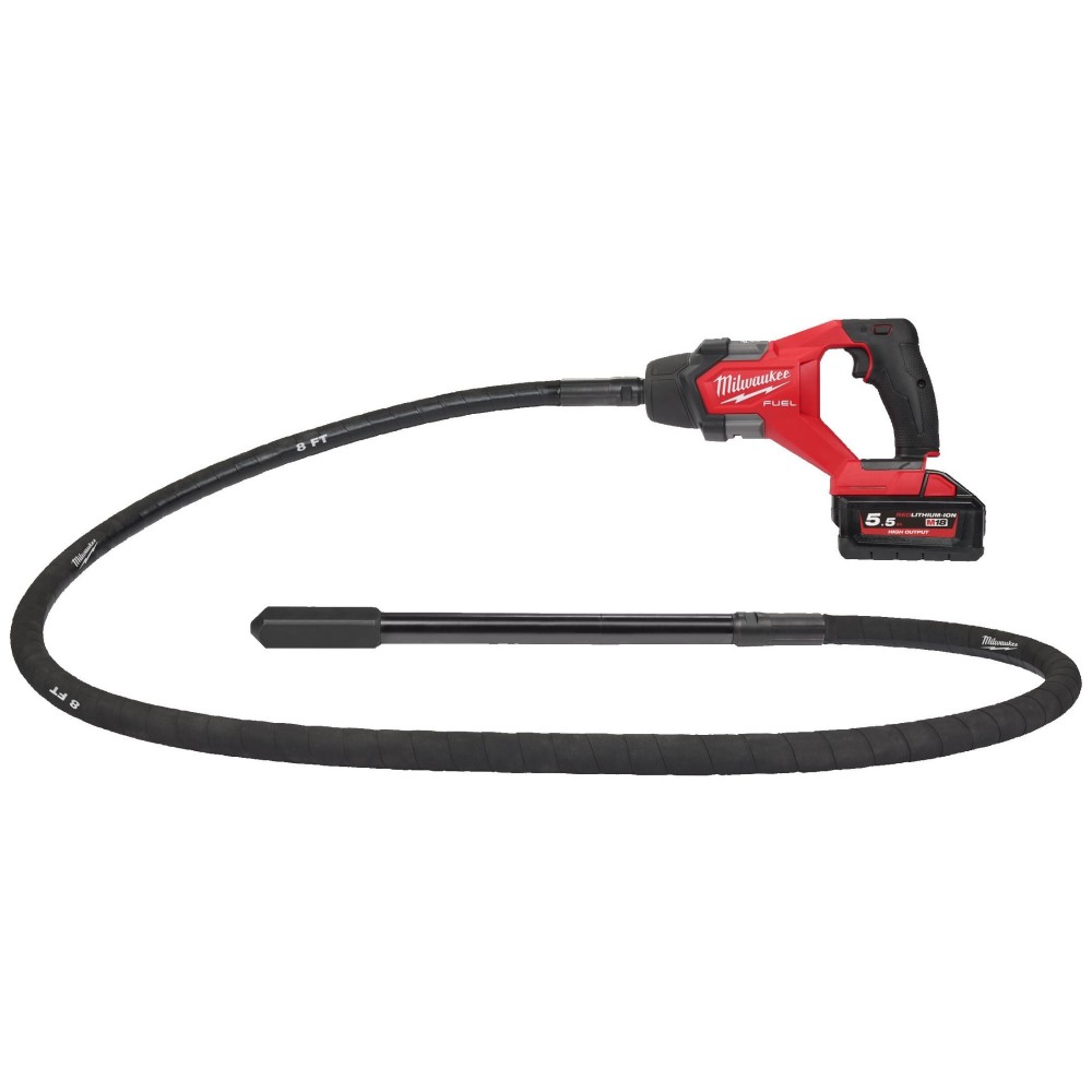 Аккумуляторный вибратор для бетона Milwaukee M18 FUEL FCVN24-551