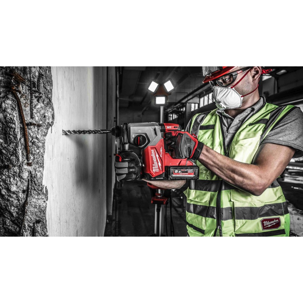 Аккумуляторный перфоратор Milwaukee M18 FUEL FH-0