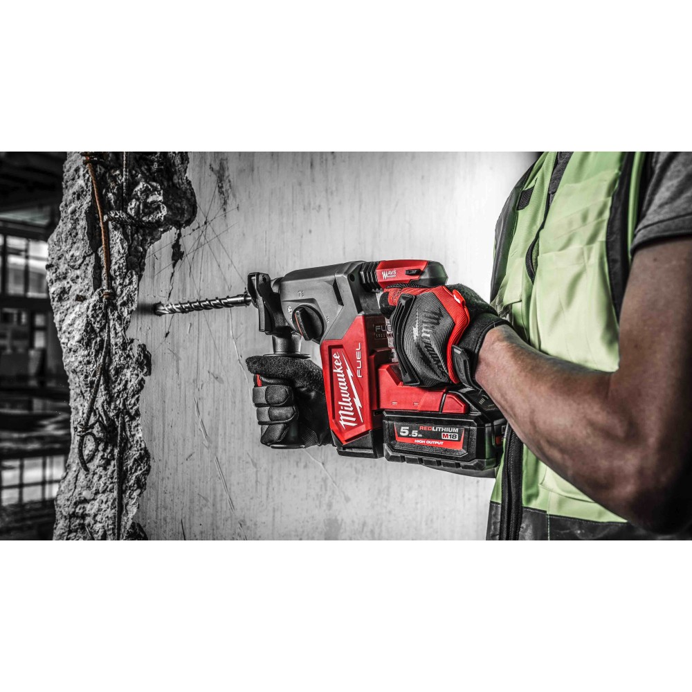 Аккумуляторный перфоратор Milwaukee M18 FUEL FH-0X