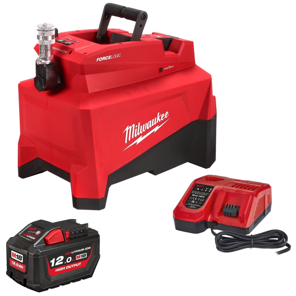 Аккумуляторный вспомогательный гидравлический насос  Milwaukee M18 HUP700-121