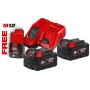 Комплект аккумулятор и зарядное устройство Milwaukee M18 NRG-502