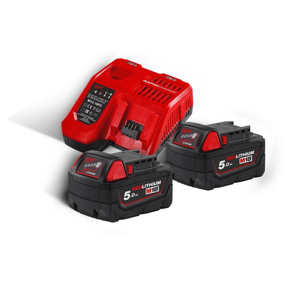 Комплект аккумулятор и зарядное устройство Milwaukee M18 NRG-502