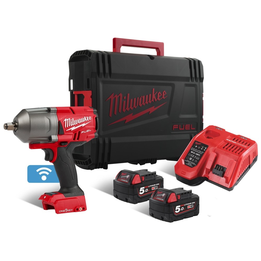 Аккумуляторный импульсный гайковерт Milwaukee M18 FUEL ONEFHIWF12-502X