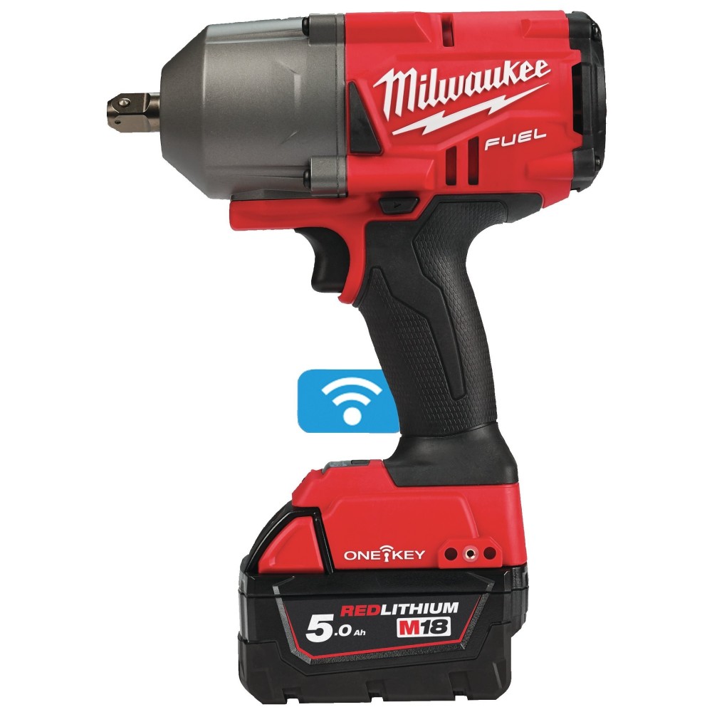 Аккумуляторный импульсный гайковерт Milwaukee M18 FUEL ONEFHIWP12-502X ONE-KEY