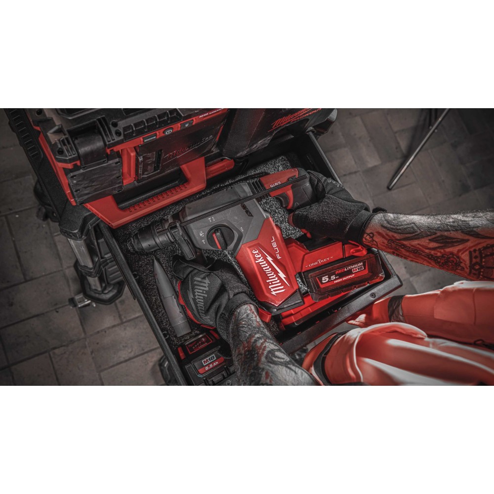 Аккумуляторный перфоратор Milwaukee M18 FUEL ONEFHX-0X