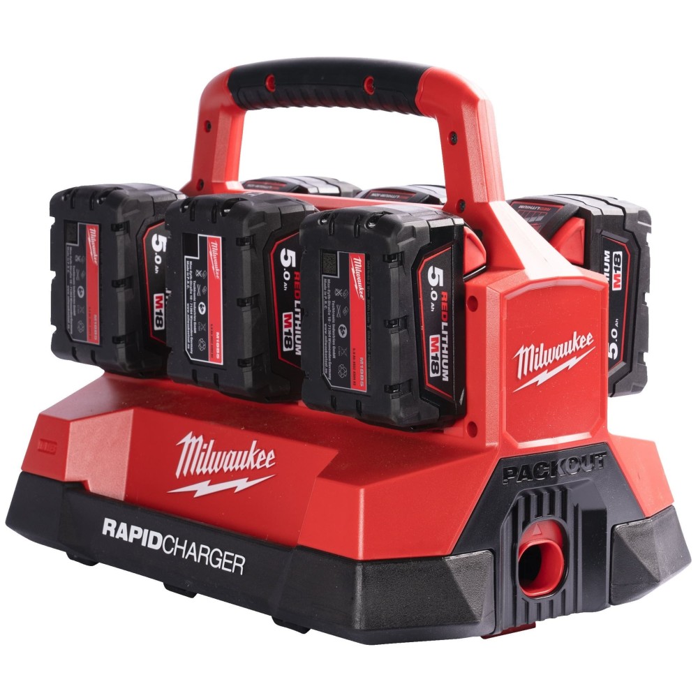 Зарядное устройство Milwaukee M18 PC6 EU на 6 аккумуляторов