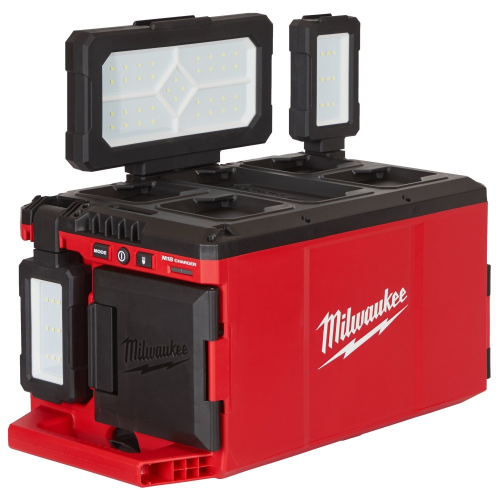 Аккумуляторный фонарь с функцией зарядного устройства на базе PACKOUT Milwaukee M18 POALC-0