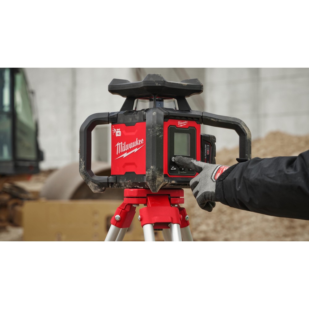 Аккумуляторный ротационный лазерный нивелир Milwaukee M18 RLOHV1200-501C