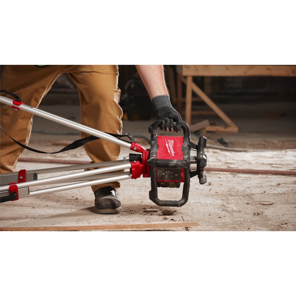 Аккумуляторный ротационный лазерный нивелир Milwaukee M18 RLOHVG300-501C