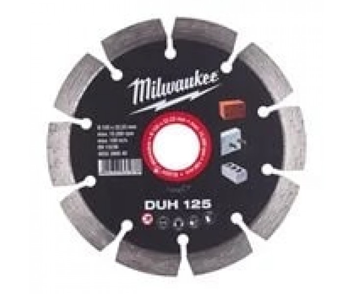 Алмазный диск Milwaukee DUH 125