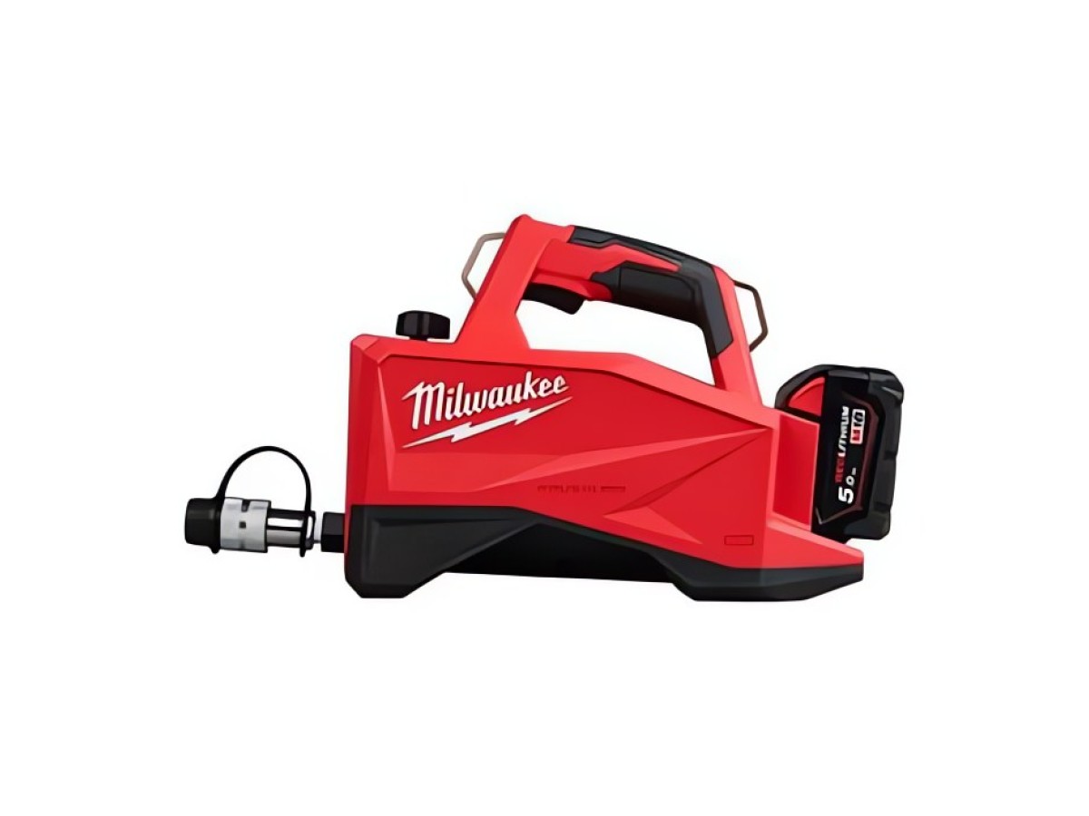 MILWAUKEE® исключает ручные усилия при работе с гидравлическими насосами