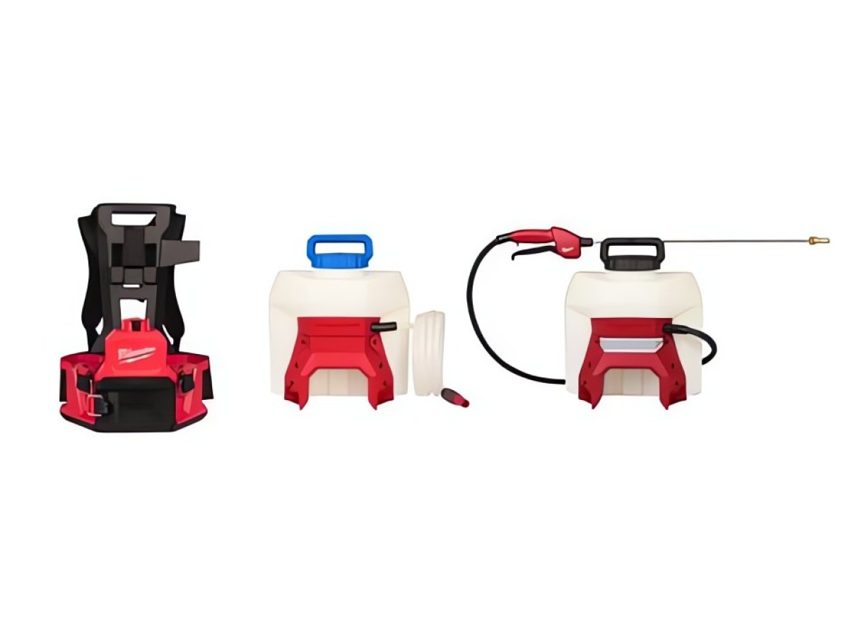 MILWAUKEE® M18™ 15-литровый ранцевый опрыскиватель с SWITCH TANK™: отличный контроль давления и высокая универсальность