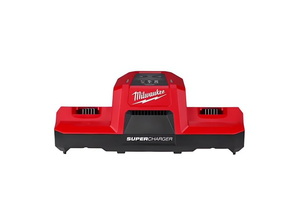 MILWAUKEE® обеспечивает зарядку до 6 раз быстрее, повышая производительность на рабочей площадке, с совершенно новым двойным супержарядом M18™ Dual Bay Super Charger