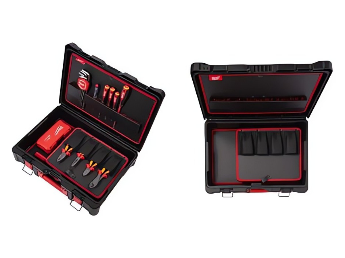 MILWAUKEE® представляет готовые и сборные наборы PACKOUT™ для электриков и сантехников — для максимального порядка и защиты инструмента.