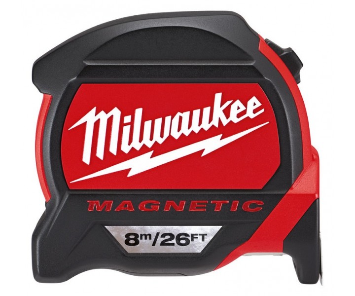 Рулетка Milwaukee Magnetic Tape Premium 8 м/16 дюймов
