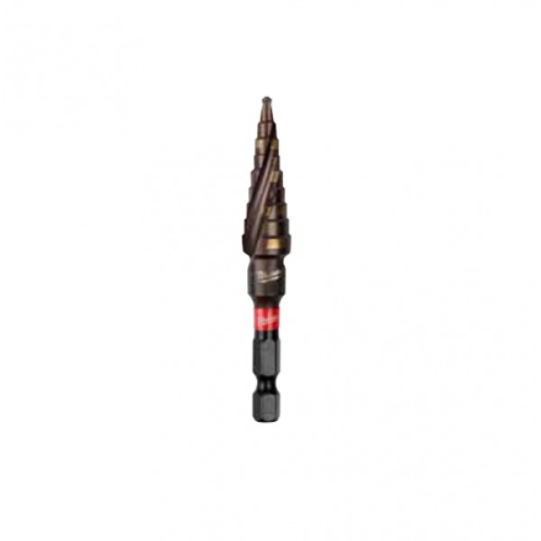 Купить Ступенчатое сверло Milwaukee SHOCKWAVE IMPACT DUTY 81 мм 9 шагов ...