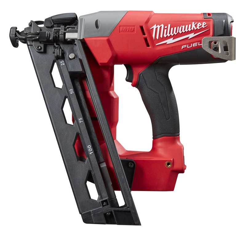 Электромолоток для забивки. Аккумуляторный гвоздезабиватель Milwaukee m18. Аккумуляторный гвоздезабиватель с наклонным магазином Milwaukee m18 FFN-0c. Milwaukee m18 FFN-502c.