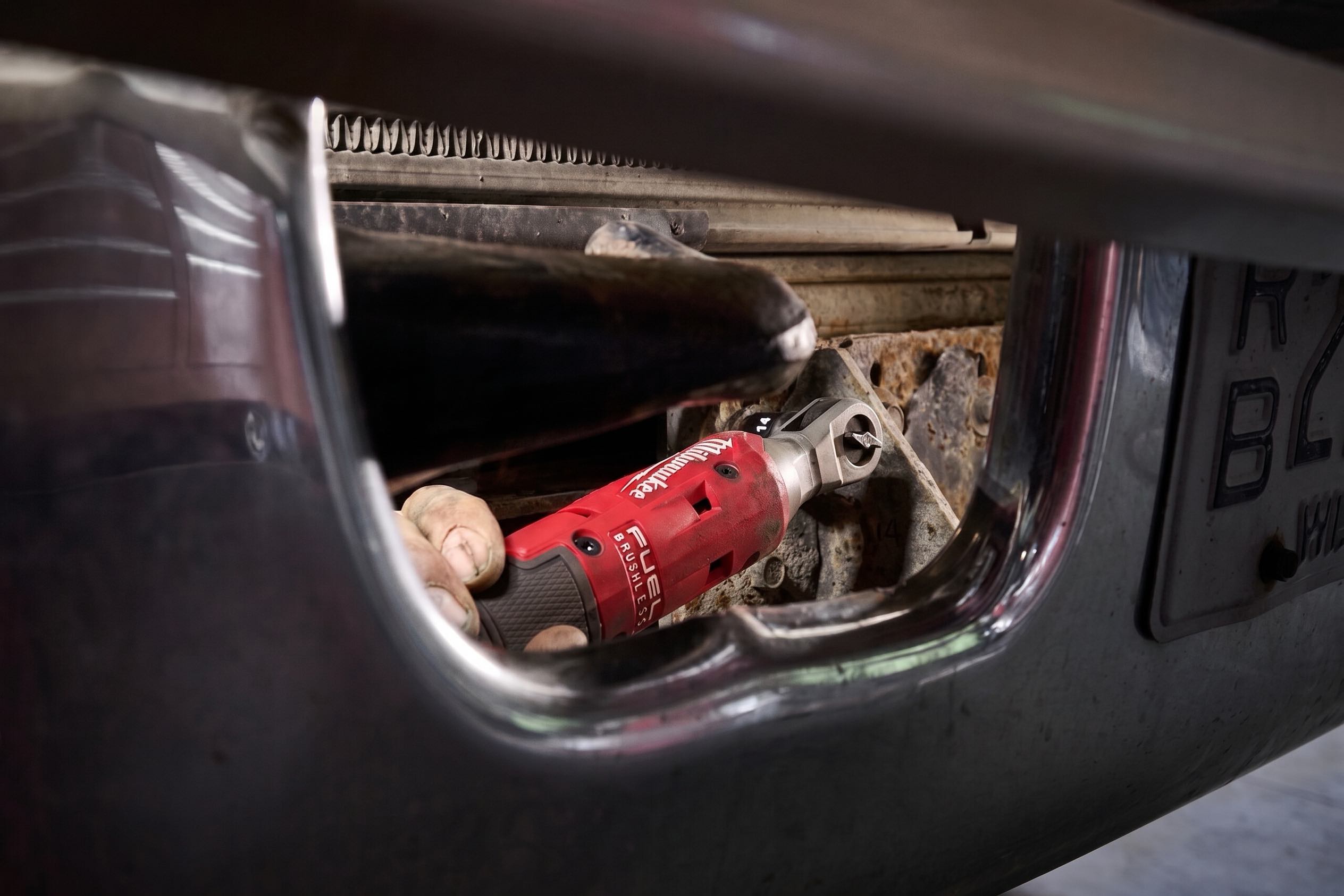 Milwaukee M12 FUEL Ratchet низкопрофильная головка