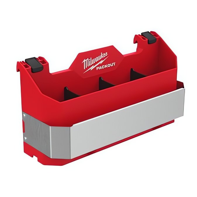 MILWAUKEE® готовит к запуску линейку внешних аксессуаров для ящиков PACKOUT™, чтобы сделать работу на объекте ещё удобнее для профессионалов.