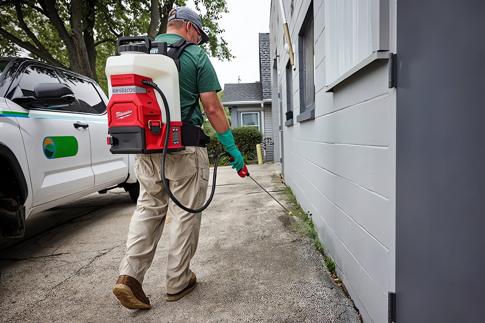 MILWAUKEE® M18™ 15-литровый ранцевый опрыскиватель с SWITCH TANK™: отличный контроль давления и высокая универсальность