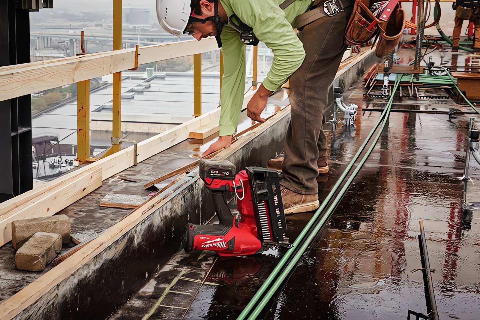 MILWAUKEE® меняет подход к бетонной опалубке с новым M18 FUEL™ Duplex Nailer